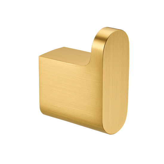 Stainless Steel Brushed Yellow Gold Robe Hook Towel Holder Wall Mounted Stainless Steel Brushed Yellow Gold Robe Hook Towel Holder Wall Mounted